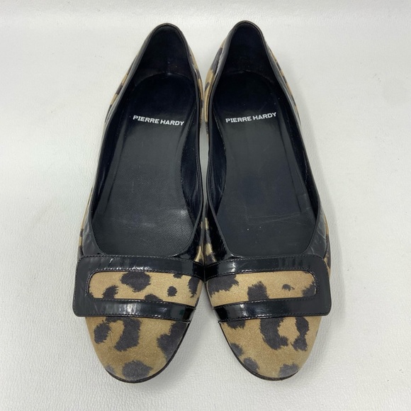Pierre Hardy Animal Print Leather Ballet Shoes,
Women’s Size EU 36.5/ US 6.5. - Picture 5 of 15